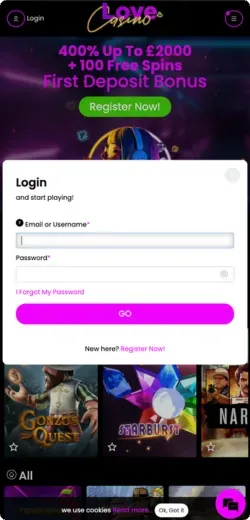 Love Casino Login